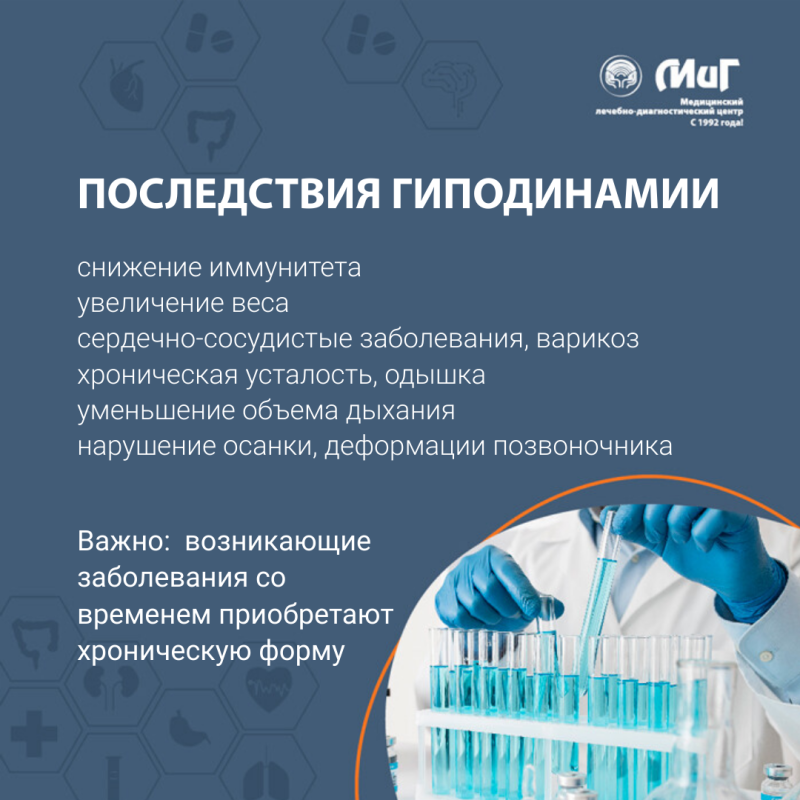 Чем опасна гиподинамия?